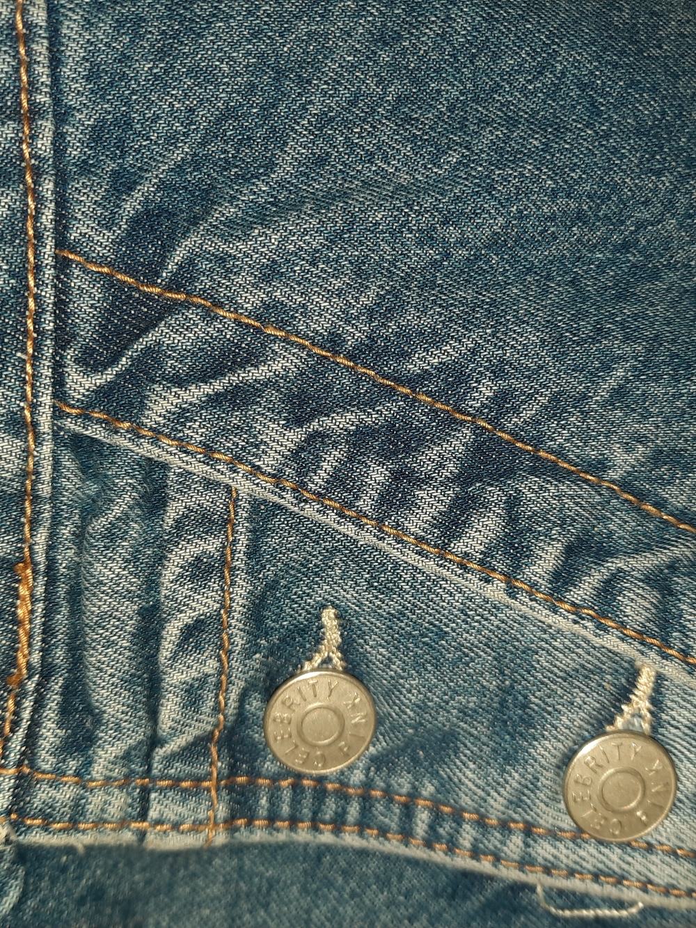 Authentic Celebrity Pink Classic Loose Fit Blue Denim Overalls Womens XS NWT - Picture 7 of 9